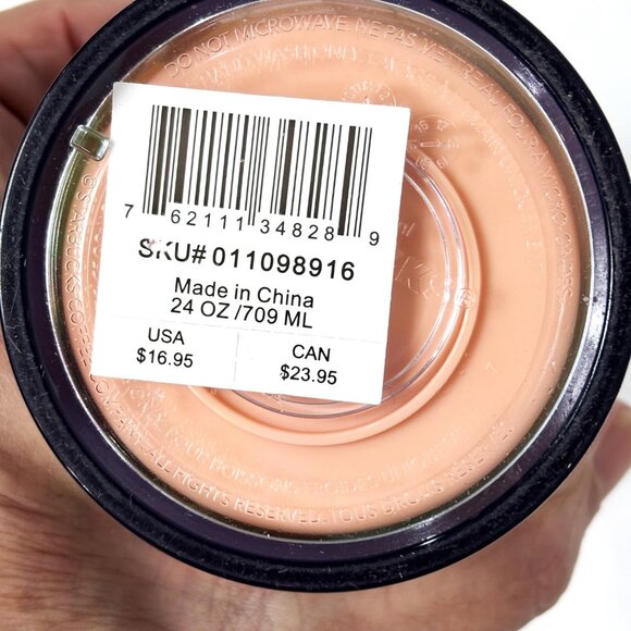 Starbucks Terracotta Tumbler Desert Cactus Cold Summer Venti 24oz - Picture 9 of 9